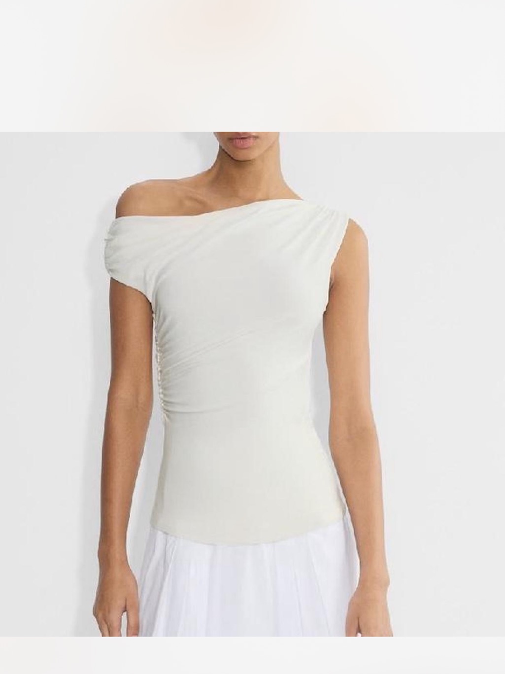 Aritzia Gallery Off Shoulder White Women's Top
